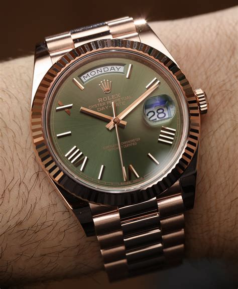 rolex day date 40 60th anniversary price|rolex day date 40 models.